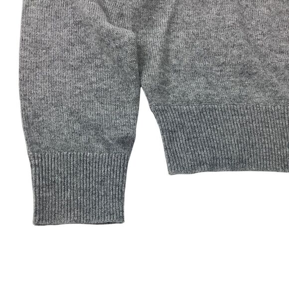 ALICE + OLIVIA NWT Size XS Carolann Shrunken Pullover Heather Grey Sweater Gray - Picture 4 of 10